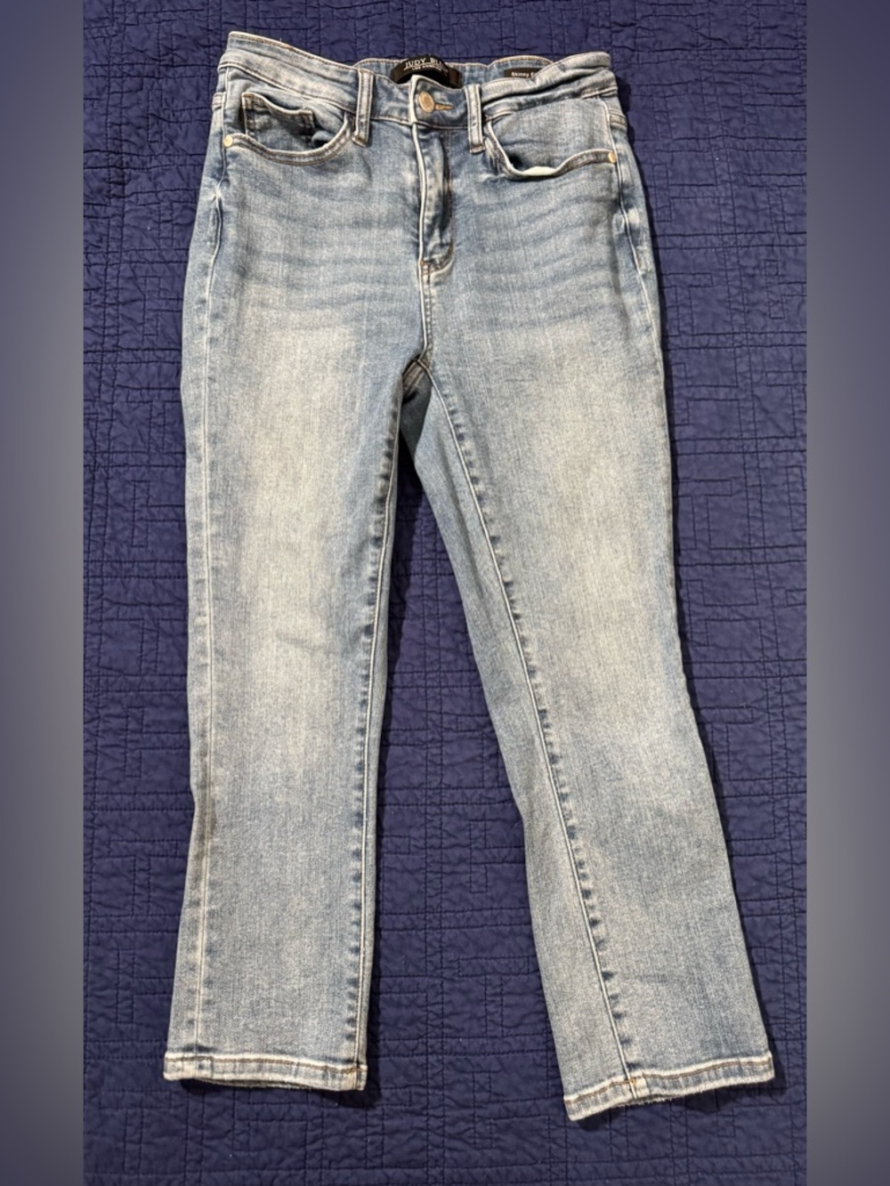Judy Blue Light Wash Straight Leg Jeans